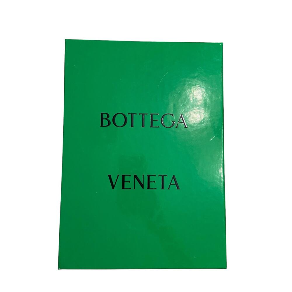 Bottega Veneta Leather Stretch Wedge Sandals Ankle Strap Square Toe 35.5/ US 5.5 - Picture 12 of 14